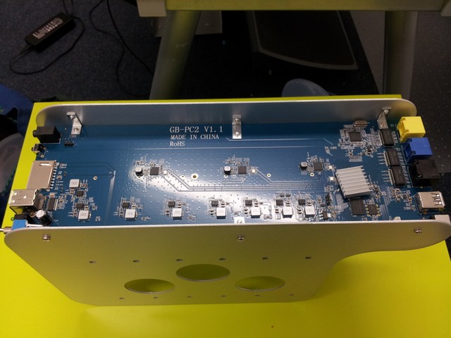 Image for Assembly of GnuBee Personal Cloud 2 (from below)